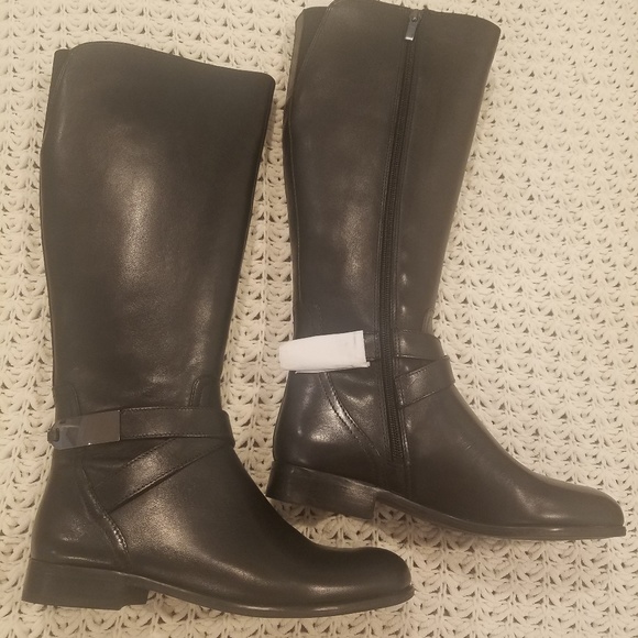 Franco Sarto Majesta' Black Riding Boot - Picture 4 of 7